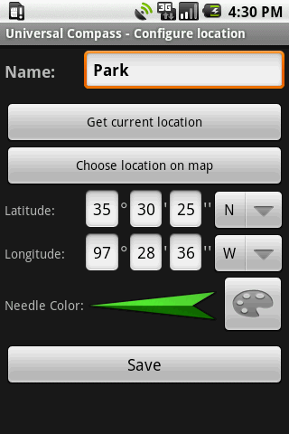 Universal Compass Android Tools