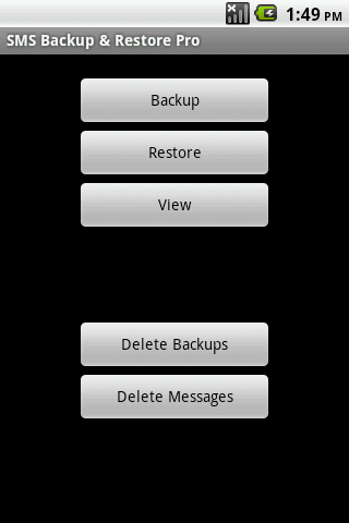 SMS Backup & Restore Pro Android Tools