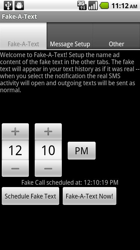 Fake-A-Text Android Tools