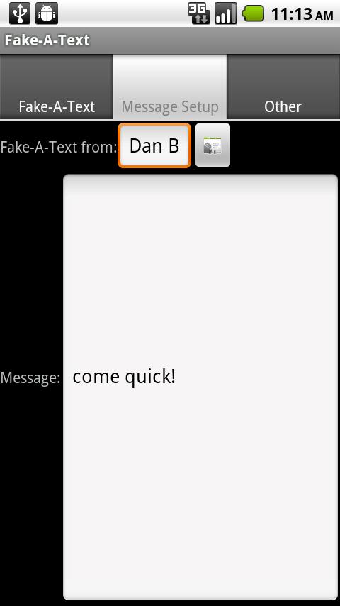 Fake-A-Text Android Tools