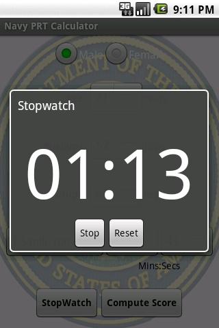 Navy PRT Calculator Android Tools
