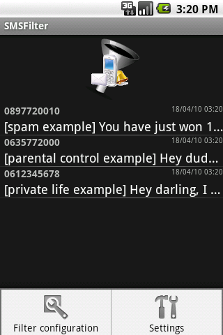 SMS Filter Android Tools