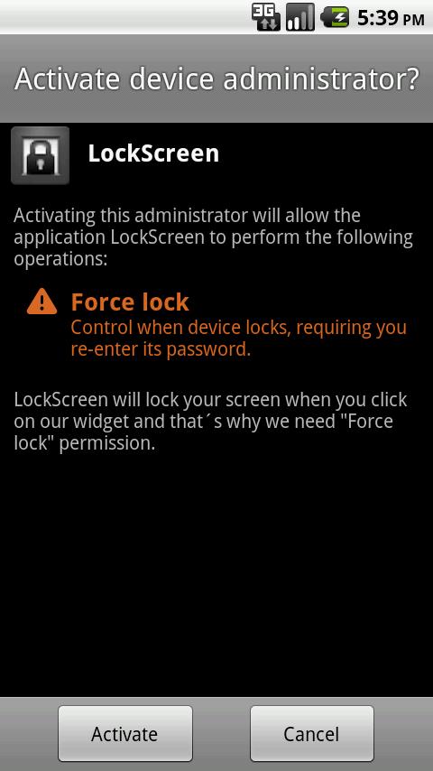 LockScreen Android Tools