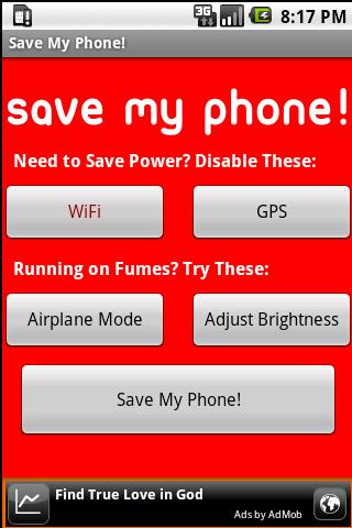 Save My Phone! Android Tools