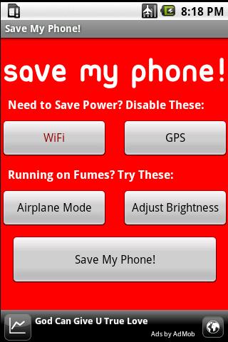 Save My Phone! Android Tools