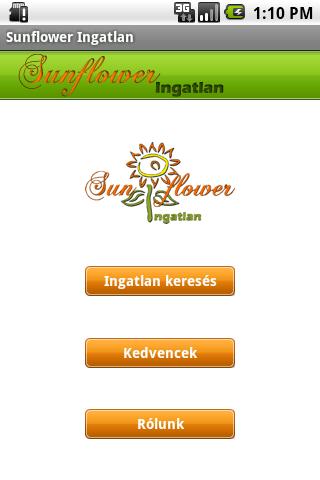 Sunflower Ingatlan