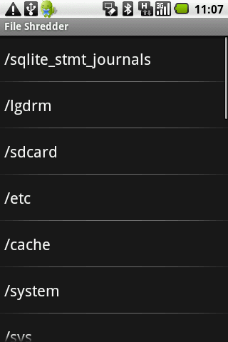 File Shredder Android Tools