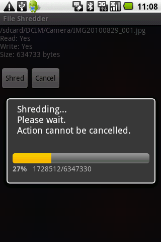 File Shredder Android Tools