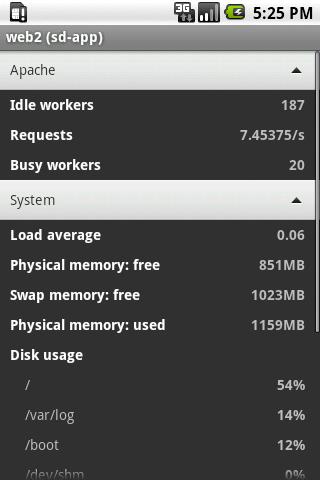 Server Density Android Tools