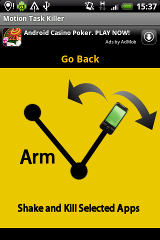 Motion Task Killer Android Tools