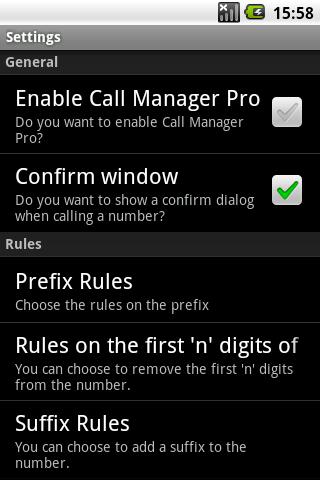 Call Manager Pro Android Tools