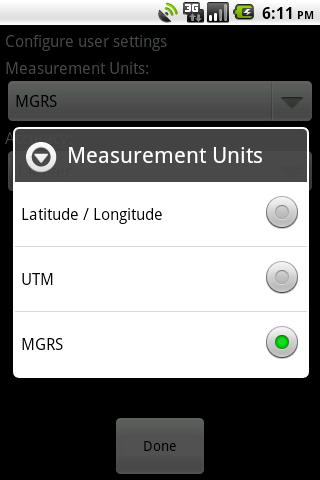 MyMGRS Android Tools