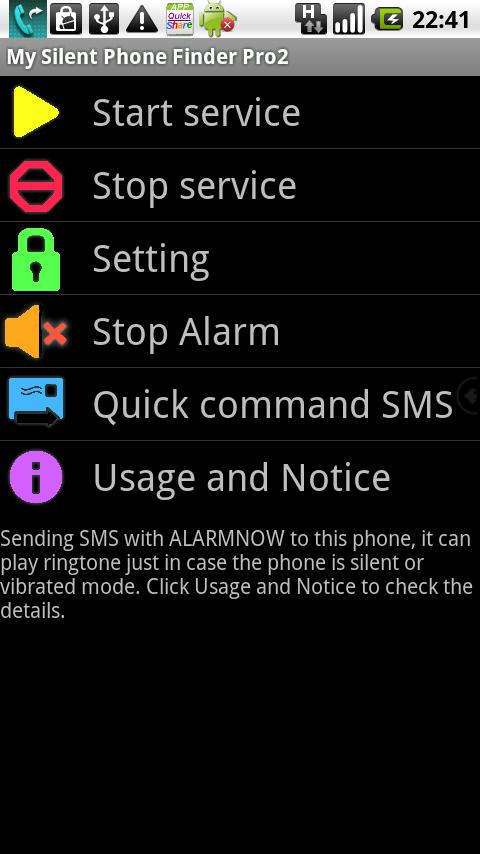 My Silent Phone Finder Android Tools