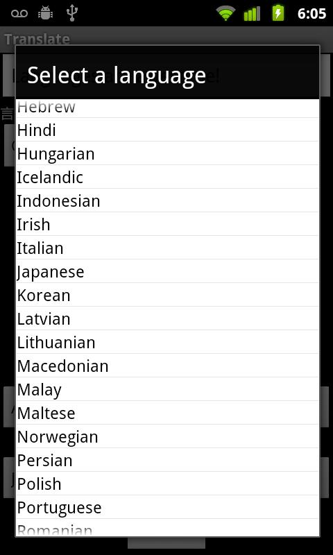 Translate (Free) Android Tools