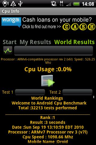 Cpu Info Android Tools