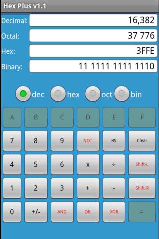 Hex Converter Plus Android Tools