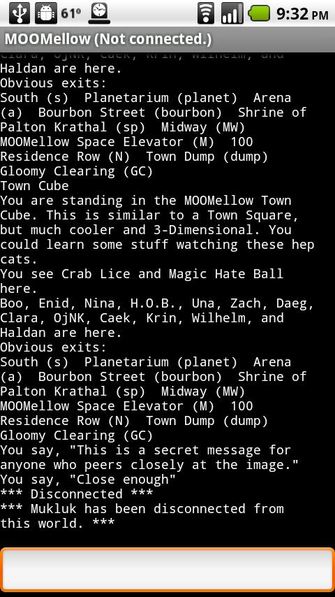 Mukluk MUD Client Android Tools