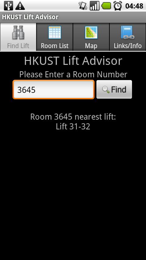 HKUST Lift Advisor Android Tools