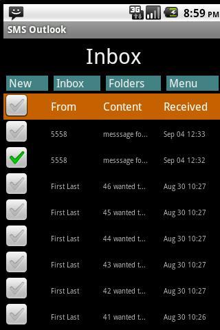 SMS Outlook (Beta) Android Tools