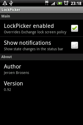 LockPicker (ad free) Android Tools