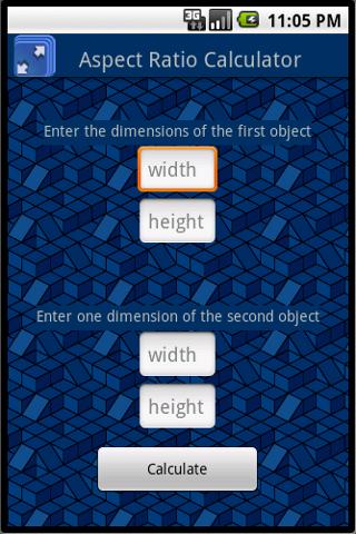 Aspect Ratio Calculator