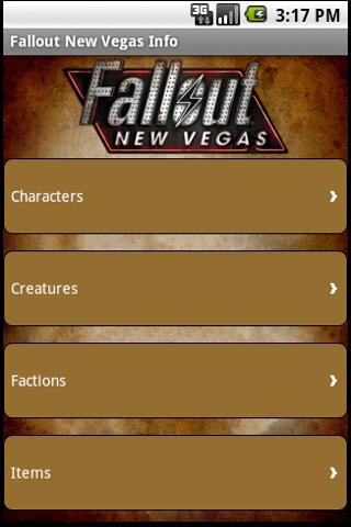 Fallout: New Vegas Info