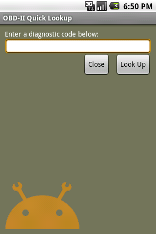 OBD-II Quick Lookup Android Tools
