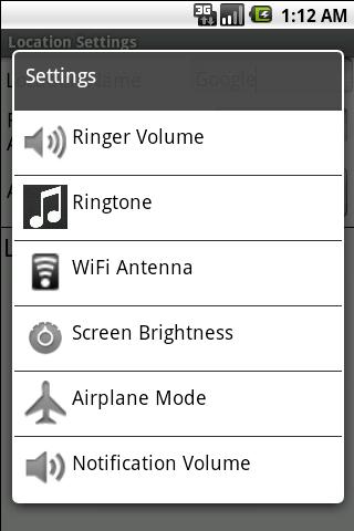 Location Settings Android Tools