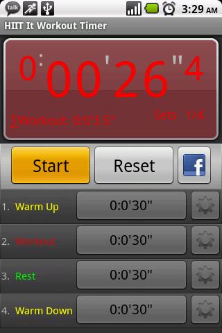 HIIT It Workout Timer Android Tools