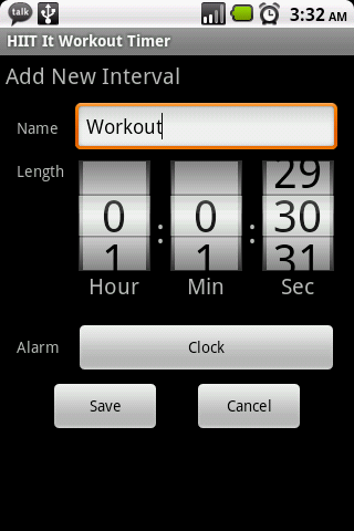 HIIT It Workout Timer Android Tools