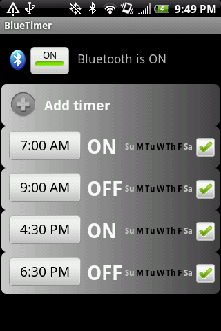 BlueTimer Android Tools