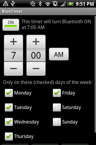 BlueTimer Android Tools