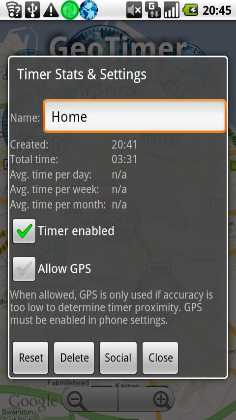 GeoTimer Android Tools