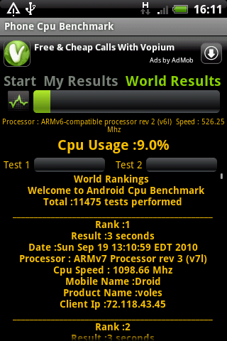 Phone Cpu Benchmark