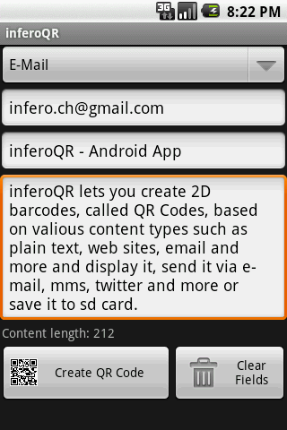 inferoQR Android Tools