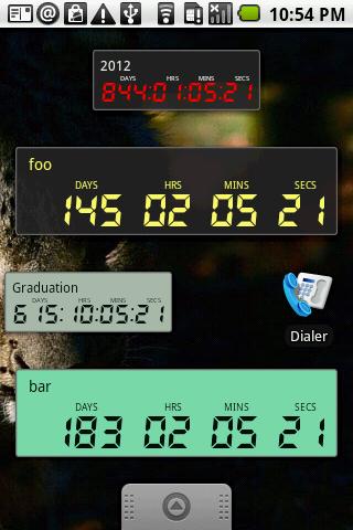 Digital Countdown Android Tools