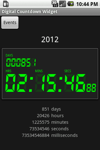 Digital Countdown Android Tools