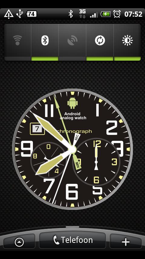 Analog clock 101 Android Tools