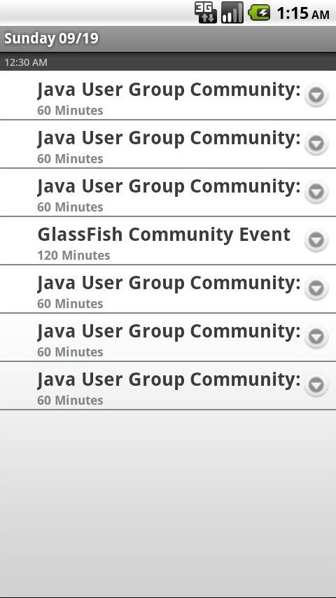 JavaOne/Oracle Dev Community Android Tools