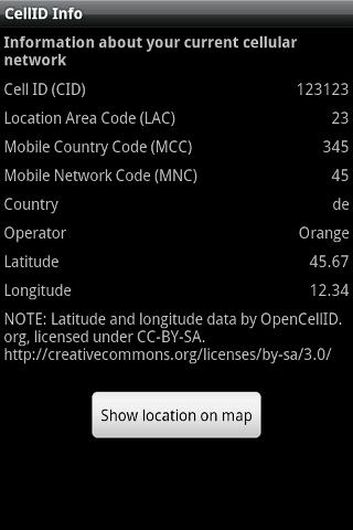 CellID Info Android Tools