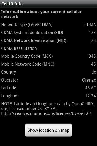 CellID Info Android Tools