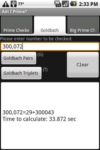 Am I Prime? Android Tools