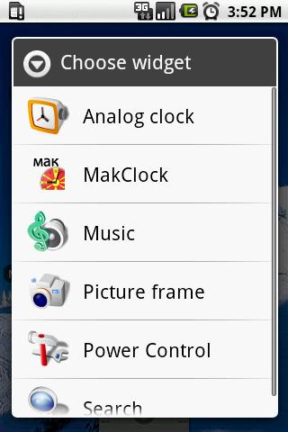 Mak Clock Widget