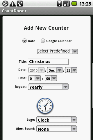 CountDownr Free Android Tools