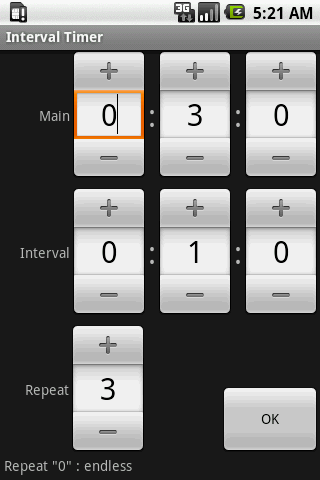 Interval Timer Android Tools