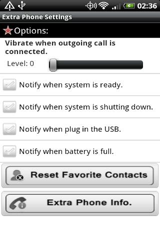 Extra Phone Settings Android Tools