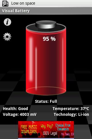 Battery Application for Droid Android Tools