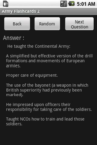 Army Flashcards 2 Android Tools