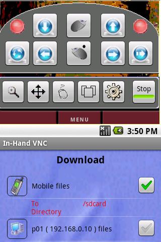 In-Hand VNC Demo Android Tools