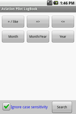 Aviation Pilot LogBook Android Tools
